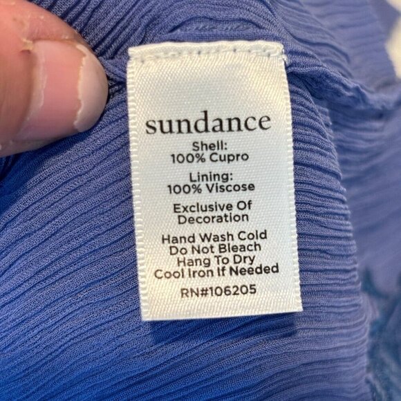 Sundance Led By Dreams Women's Floral Embroidered Drop Waist Midi Dress Petite L - Picture 13 of 14